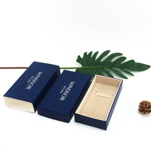 Custom hot stamping silver logo for watch storage