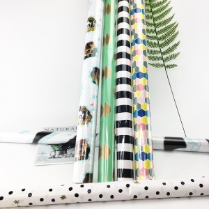 hot sale customized LOGO waterproof wrapping paper